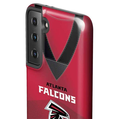 NFL Atlanta Falcons Team Jersey Galaxy S21 Plus 5G Pro Case