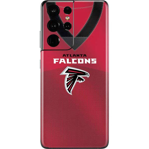 NFL Atlanta Falcons Team Jersey Galaxy S21 Ultra 5G Skin
