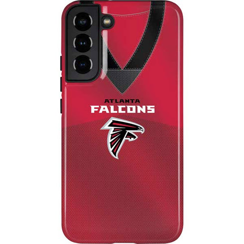 NFL Atlanta Falcons Team Jersey Galaxy S22 Plus Pro Case