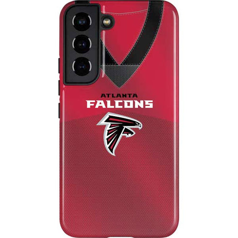 NFL Atlanta Falcons Team Jersey Galaxy S22 Pro Case