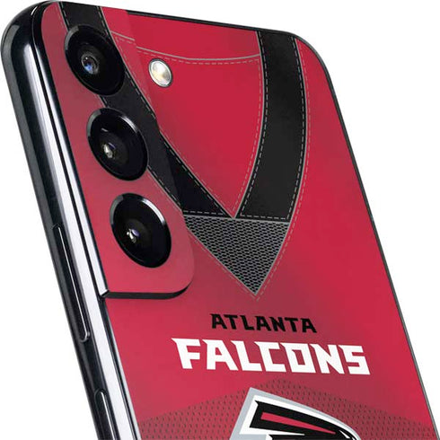 NFL Atlanta Falcons Team Jersey Galaxy S22 Skin