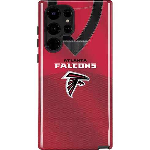 NFL Atlanta Falcons Team Jersey Galaxy S22 Ultra Pro Case