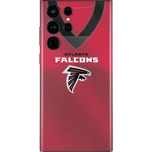 NFL Atlanta Falcons Team Jersey Galaxy S22 Ultra Skin
