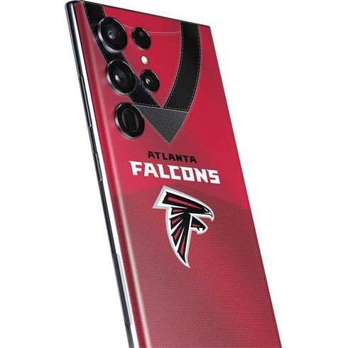 NFL Atlanta Falcons Team Jersey Galaxy S22 Ultra Skin