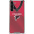 NFL Atlanta Falcons Team Jersey Galaxy S23 Plus Clear Case