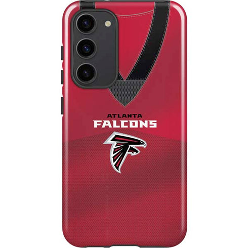 NFL Atlanta Falcons Team Jersey Galaxy S23 Plus Pro Case