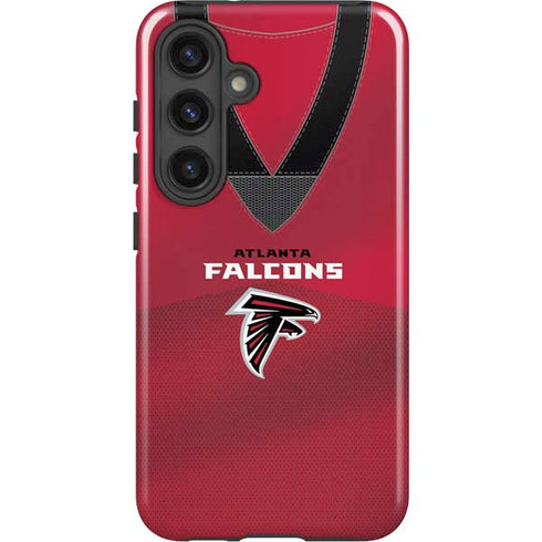 NFL Atlanta Falcons Team Jersey Galaxy S24 Plus Impact Case