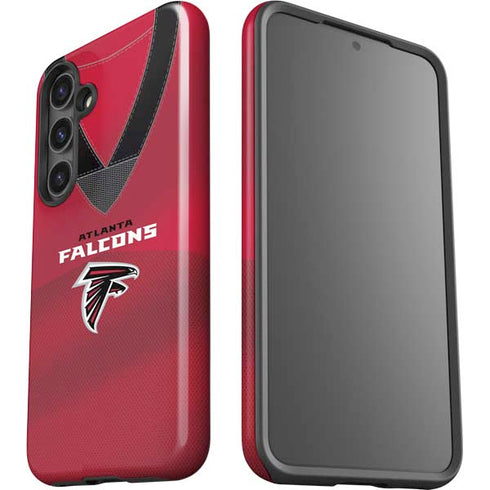 NFL Atlanta Falcons Team Jersey Galaxy S24 Plus Impact Case