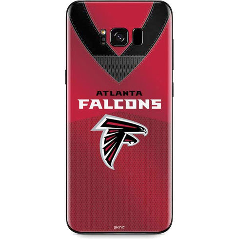 NFL Atlanta Falcons Team Jersey Galaxy S8 Plus Skin