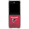 NFL Atlanta Falcons Team Jersey Galaxy Z Flip5 5G Clear Case