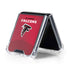 NFL Atlanta Falcons Team Jersey Galaxy Z Flip5 5G Clear Case