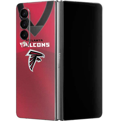 NFL Atlanta Falcons Team Jersey Galaxy Z Fold4 5G Skin