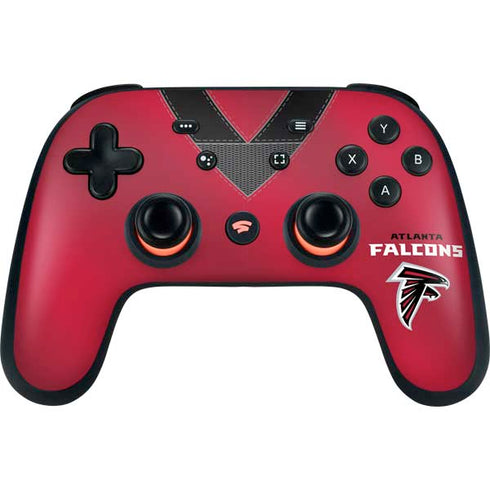 NFL Atlanta Falcons Team Jersey Google Stadia Controller Skin