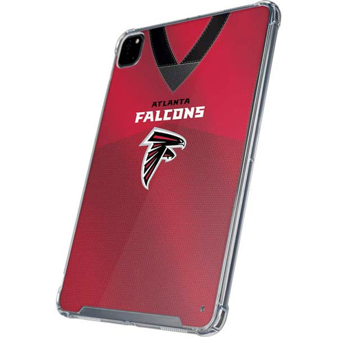 NFL Atlanta Falcons Team Jersey iPad Pro 12.9in (2020) Clear Case