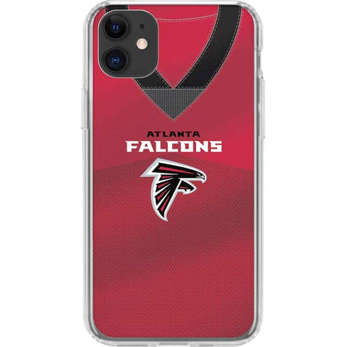 NFL Atlanta Falcons Team Jersey iPhone 11 Clear Case
