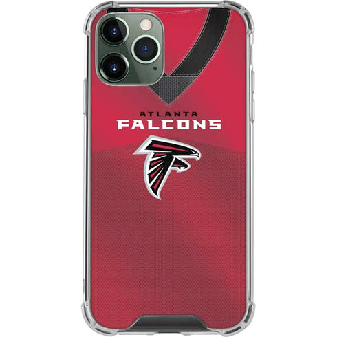 NFL Atlanta Falcons Team Jersey iPhone 12 Pro Clear Case