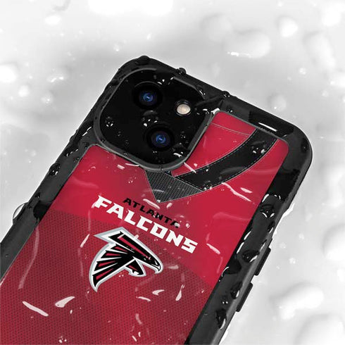 NFL Atlanta Falcons Team Jersey iPhone 13 Mini Waterproof Case
