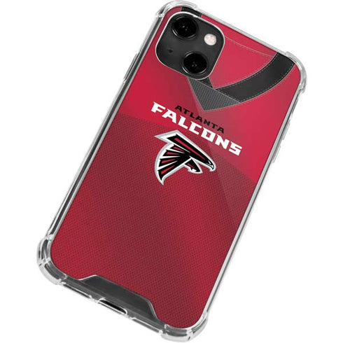 NFL Atlanta Falcons Team Jersey iPhone 14 Clear Case