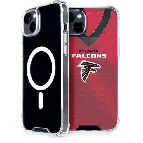 NFL Atlanta Falcons Team Jersey iPhone 15 Plus MagSafe Case