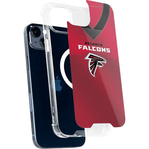 NFL Atlanta Falcons Team Jersey iPhone 15 Plus MagSafe Case