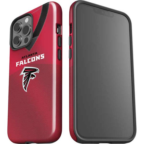 NFL Atlanta Falcons Team Jersey iPhone 15 Pro Max Impact Case