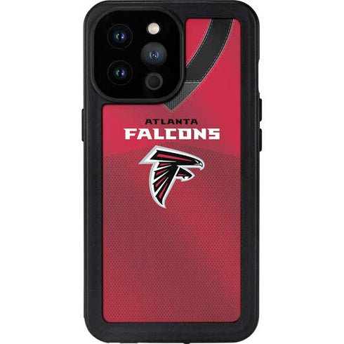 NFL Atlanta Falcons Team Jersey iPhone 14 Pro Max Waterproof Case