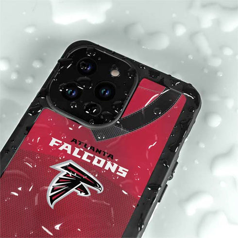 NFL Atlanta Falcons Team Jersey iPhone 14 Pro Max Waterproof Case