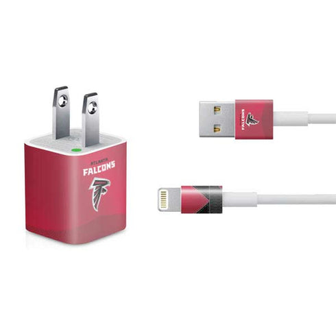 NFL Atlanta Falcons Team Jersey iPhone Charger (5W USB) Skin