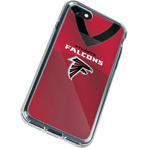 NFL Atlanta Falcons Team Jersey iPhone SE (2nd & 3rd Gen) Clear Case
