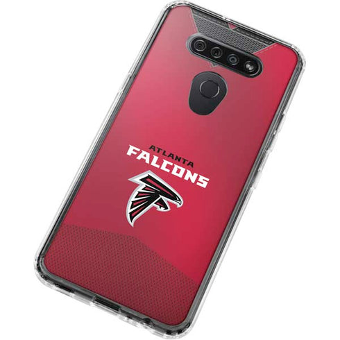 NFL Atlanta Falcons Team Jersey LG K51/Q51 Clear Case
