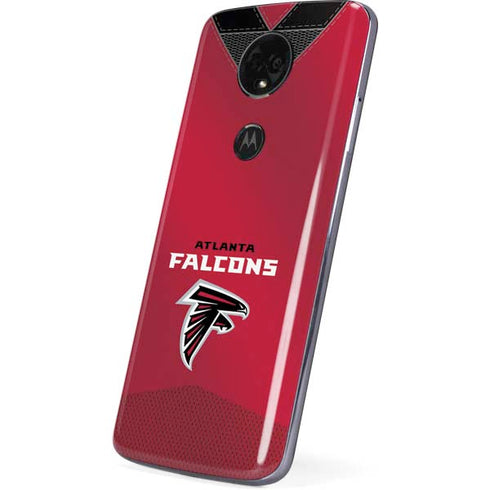 NFL Atlanta Falcons Team Jersey Moto E5 Plus Skin
