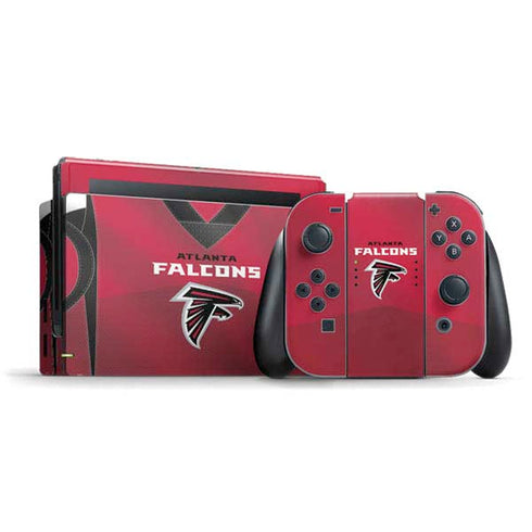 NFL Atlanta Falcons Team Jersey Nintendo Switch Bundle Skin