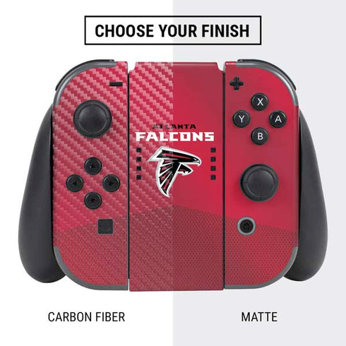 NFL Atlanta Falcons Team Jersey Nintendo Switch Bundle Skin