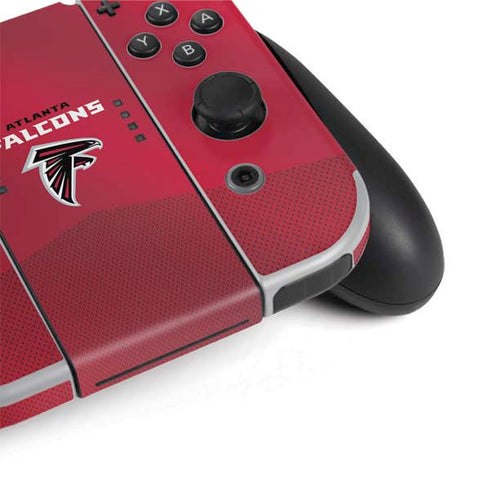 NFL Atlanta Falcons Team Jersey Nintendo Switch OLED (2021) Skin