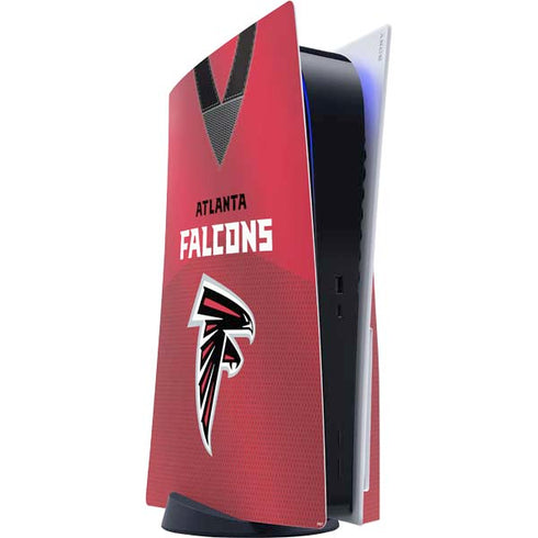 NFL Atlanta Falcons Team Jersey PS5 Console Skin
