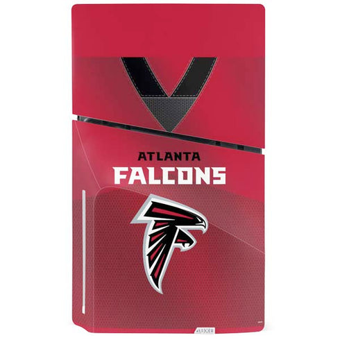 NFL Atlanta Falcons Team Jersey PS5 Slim Disk Bundle Skin