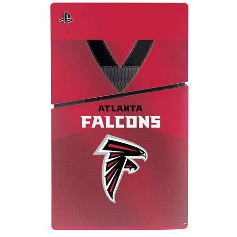 NFL Atlanta Falcons Team Jersey PS5 Slim Disk Console Skin