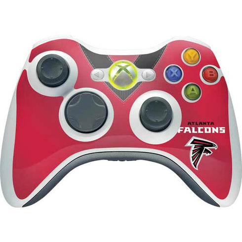 NFL Atlanta Falcons Team Jersey Xbox 360 Wireless Controller Skin