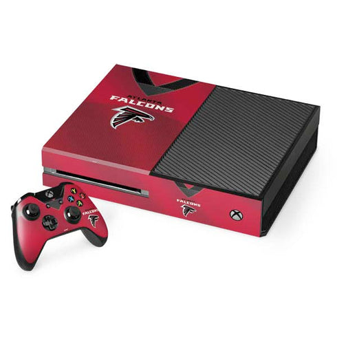 NFL Atlanta Falcons Team Jersey Xbox One Console and Controller Bundle Skin
