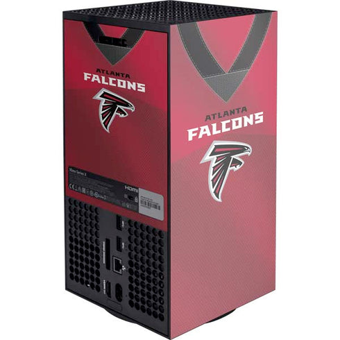 NFL Atlanta Falcons Team Jersey Xbox Series X Console Skin