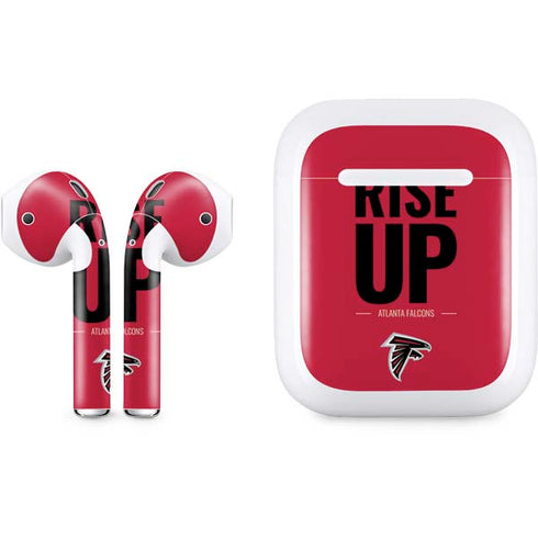 NFL Atlanta Falcons Team Motto Apple AirPods Skin