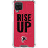 NFL Atlanta Falcons Team Motto Galaxy A12 Clear Case