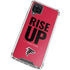 NFL Atlanta Falcons Team Motto Galaxy A12 Clear Case