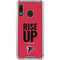 NFL Atlanta Falcons Team Motto Galaxy A30 Clear Case