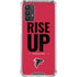NFL Atlanta Falcons Team Motto Galaxy A32 5G Clear Case