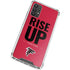 NFL Atlanta Falcons Team Motto Galaxy A32 5G Clear Case