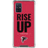 NFL Atlanta Falcons Team Motto Galaxy A71 5G Clear Case