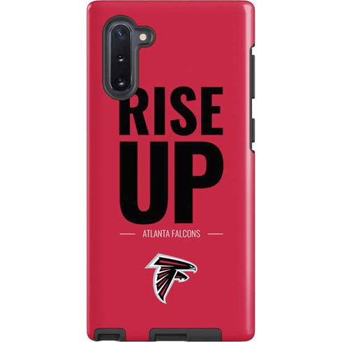 NFL Atlanta Falcons Team Motto Galaxy Note 10 Pro Case