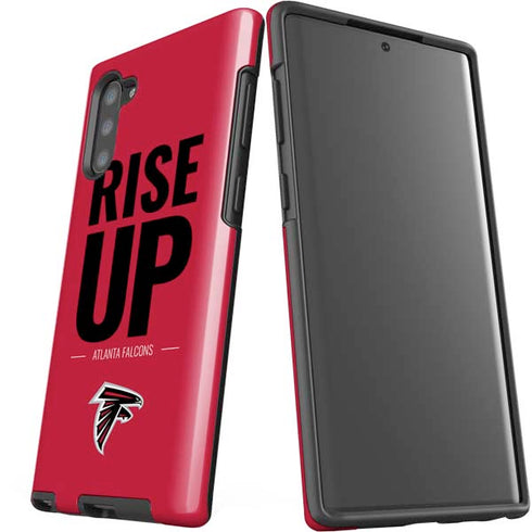 NFL Atlanta Falcons Team Motto Galaxy Note 10 Pro Case