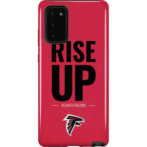 NFL Atlanta Falcons Team Motto Galaxy Note20 5G Pro Case
